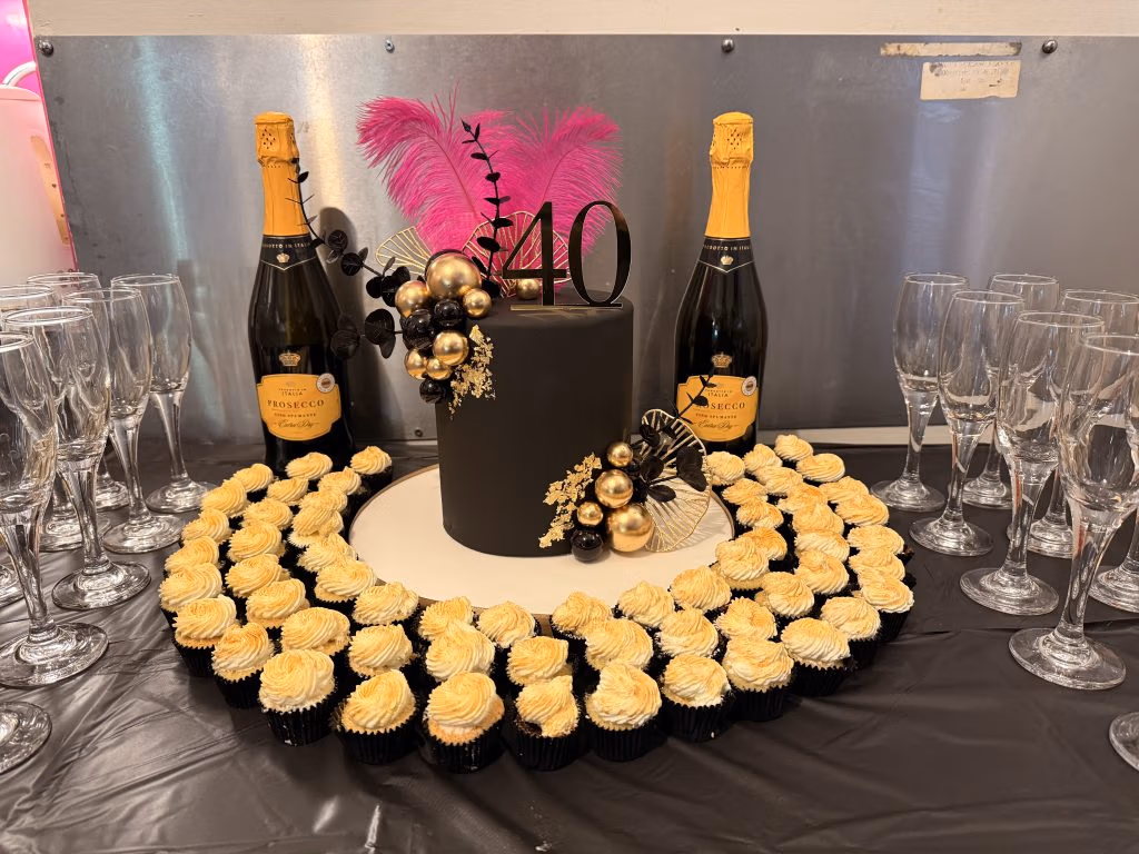 Celebration at Richmondwood Care Home Bournemouth of 40 years open